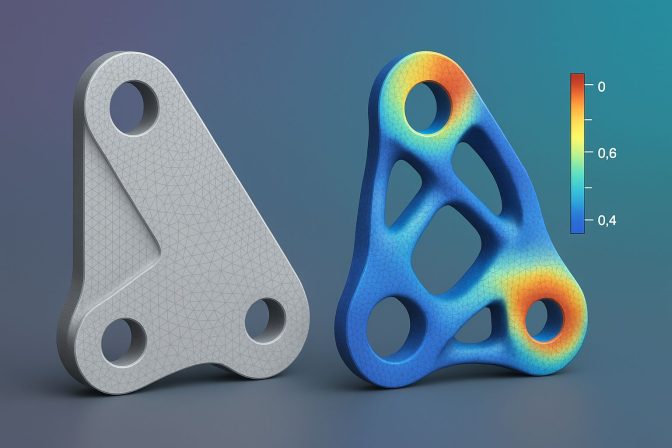 inventor optymalizacje kształtu i masy